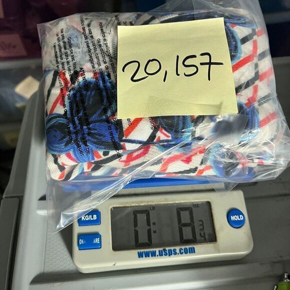 Halogen Womens Button Front Cardigan Mixed Print 3/4 Sleeve Casual Sweater LARGE - Picture 10 of 10